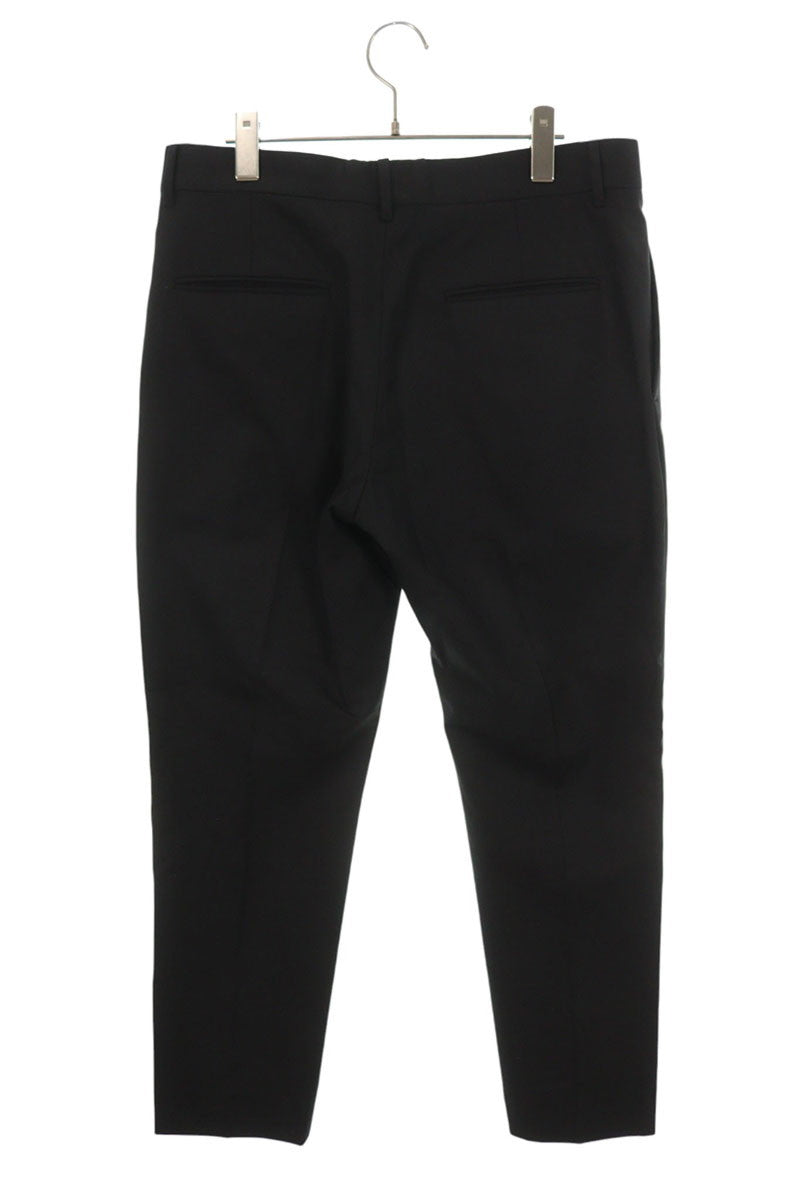 LOUISVUITTON Monogram Flower Punching Pants Black Size 40