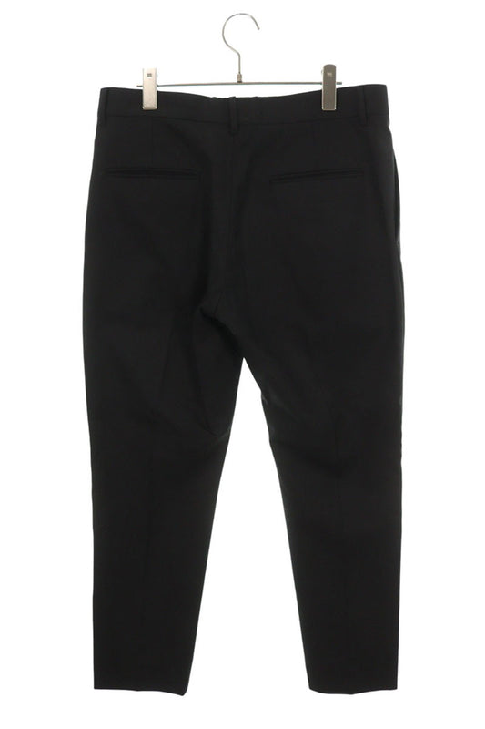 LOUISVUITTON Monogram Flower Punching Pants Black Size 40