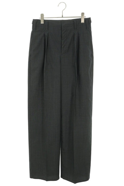 LEMAIRE 22SS Pleated Wool Slacks Gray Size 46