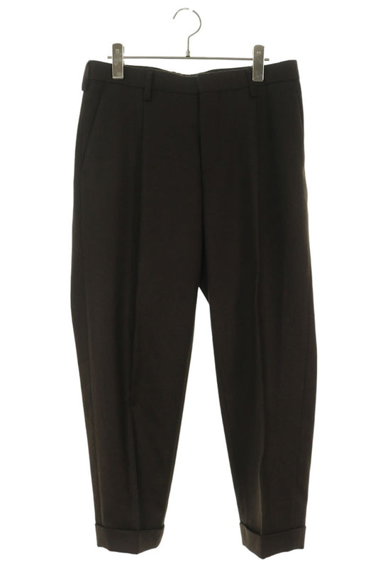 kolor 25AW Wool Flannel Trousers Dark Brown Size 1