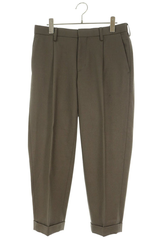 kolor 25AW Brown Wool Flannel Pants Size 1