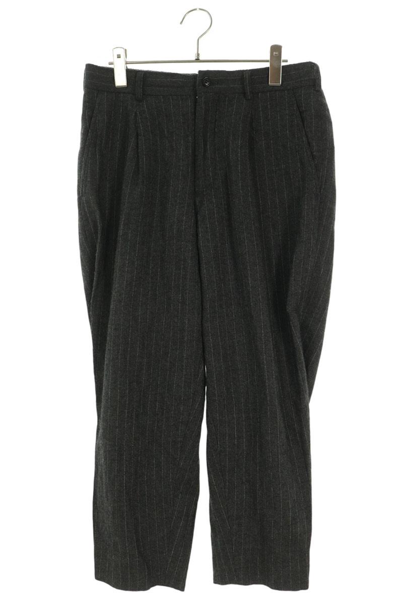 COMME des GARCONS HOMME DEUX Wool Stripe Pants Gray Size XS