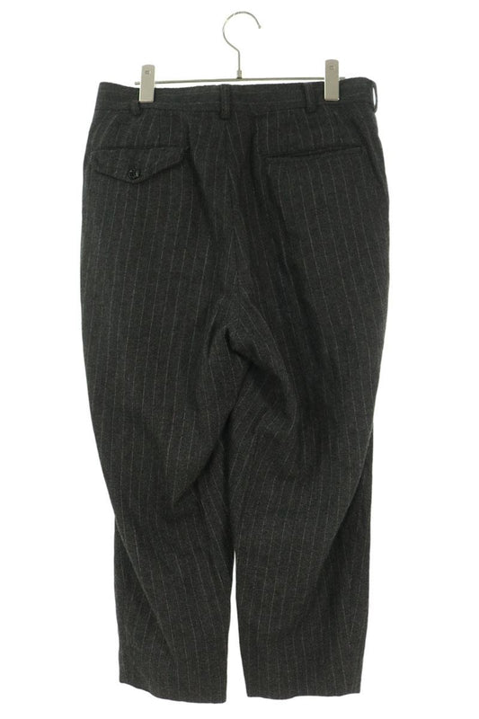 COMME des GARCONS HOMME DEUX Wool Stripe Pants Gray Size XS