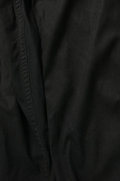 Rick Owens Bauhaus Cargo Cotton Pants Black Size 48