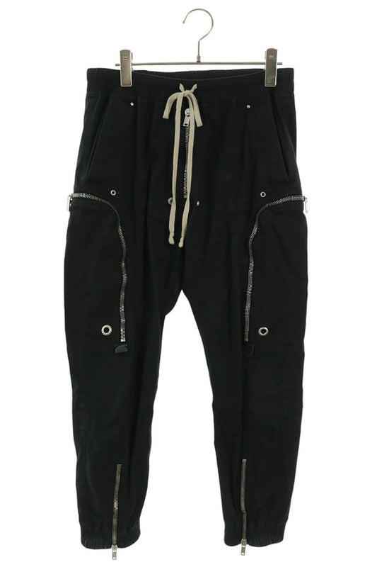 Rick Owens 25SS Bauhaus Cotton Pants Black Size 50