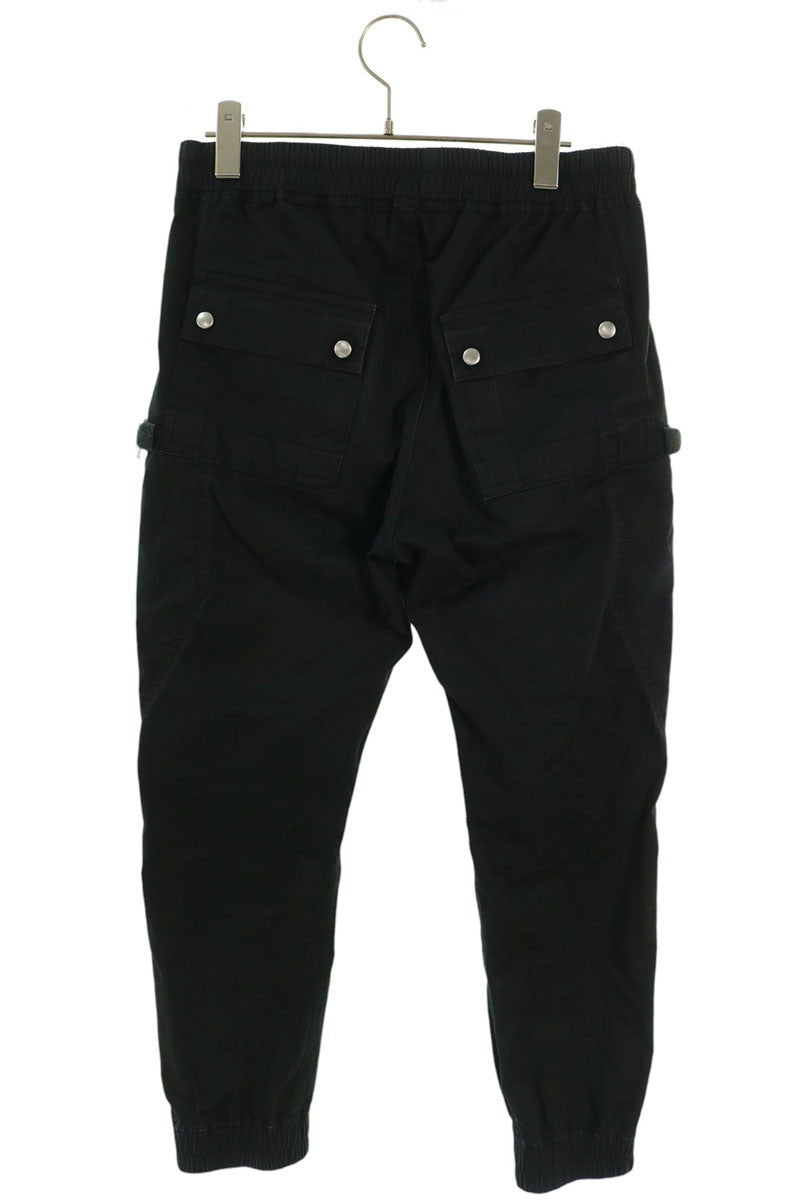 Rick Owens 25SS Bauhaus Cotton Pants Black Size 50