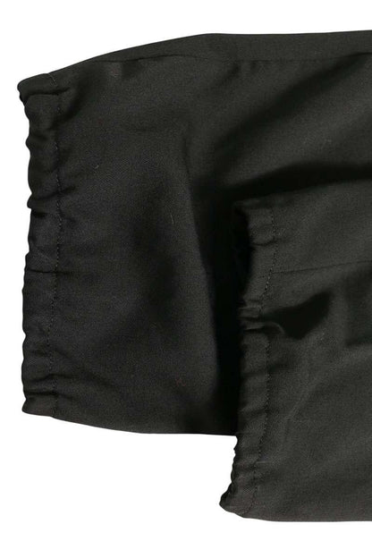 YOHJI YAMAMOTO POUR HOMME Wool Drawstring Pants Black Size 2