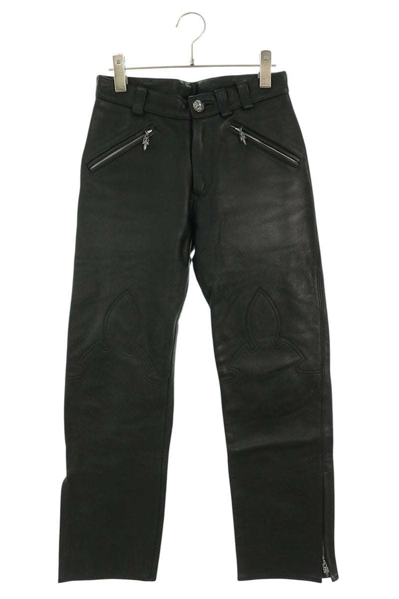 Chrome Hearts Dagger Zip Cross Ball Pants Multi Size 29