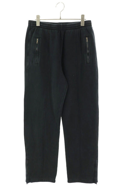 OUR LEGACY Side Zip Cotton Sweatpants Black Size 44