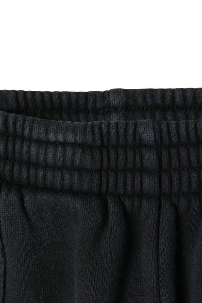 OUR LEGACY Side Zip Cotton Sweatpants Black Size 44