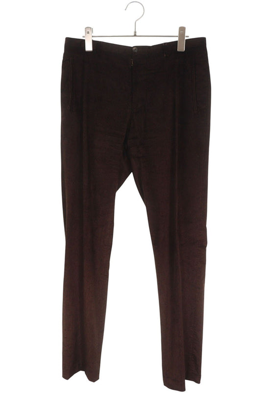 Maison Martin Margiela 08AW Velvet Pants Brown Size 46