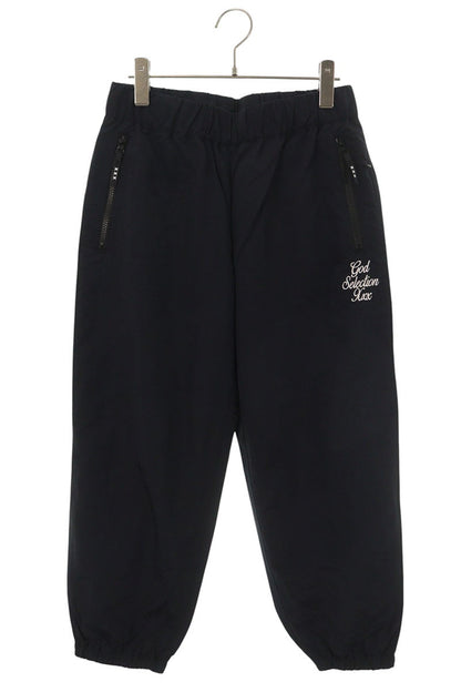 GOD SELECTION XXX Logo Nylon Pants Black Size S