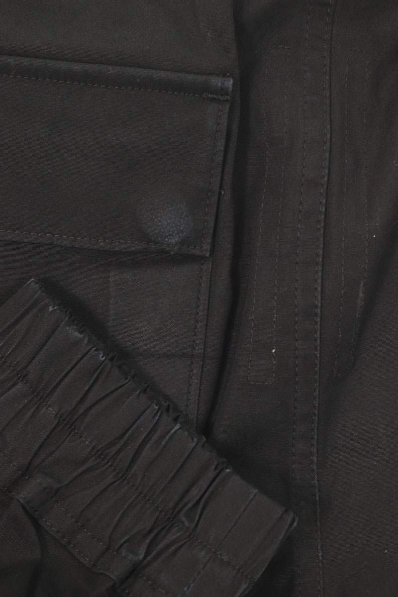 Rick Owens Larry Cargo Leather Patch Pants Size 46