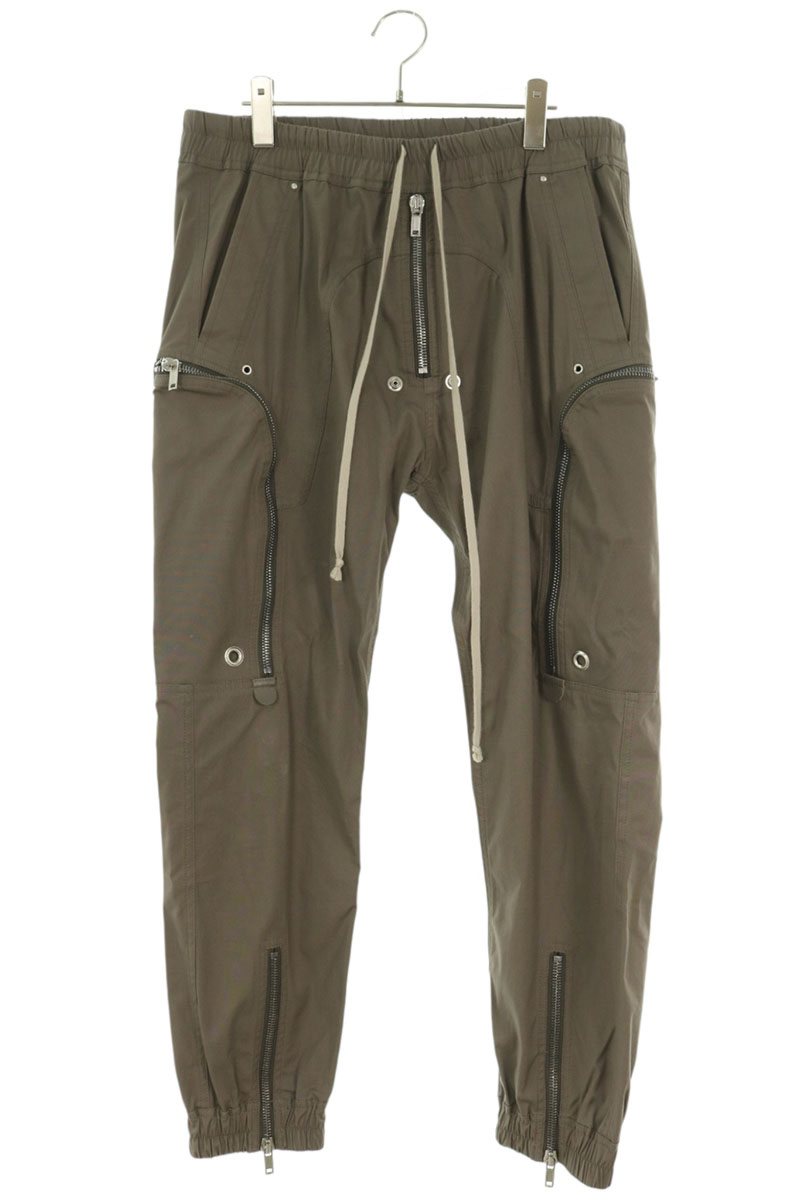Rick Owens Bauhaus Cotton Blend Pants Gray Size 52