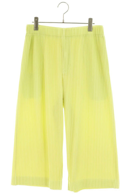 HOMME PLISSE ISSEY MIYAKE Pleated Pants Yellow Size 2