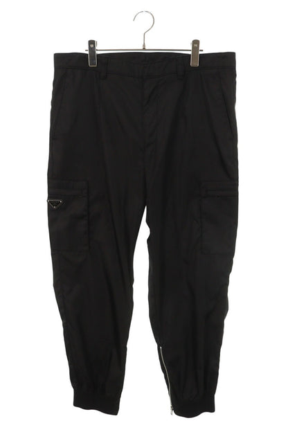PRADA Triangle Logo Recycled Nylon Pants Size 52
