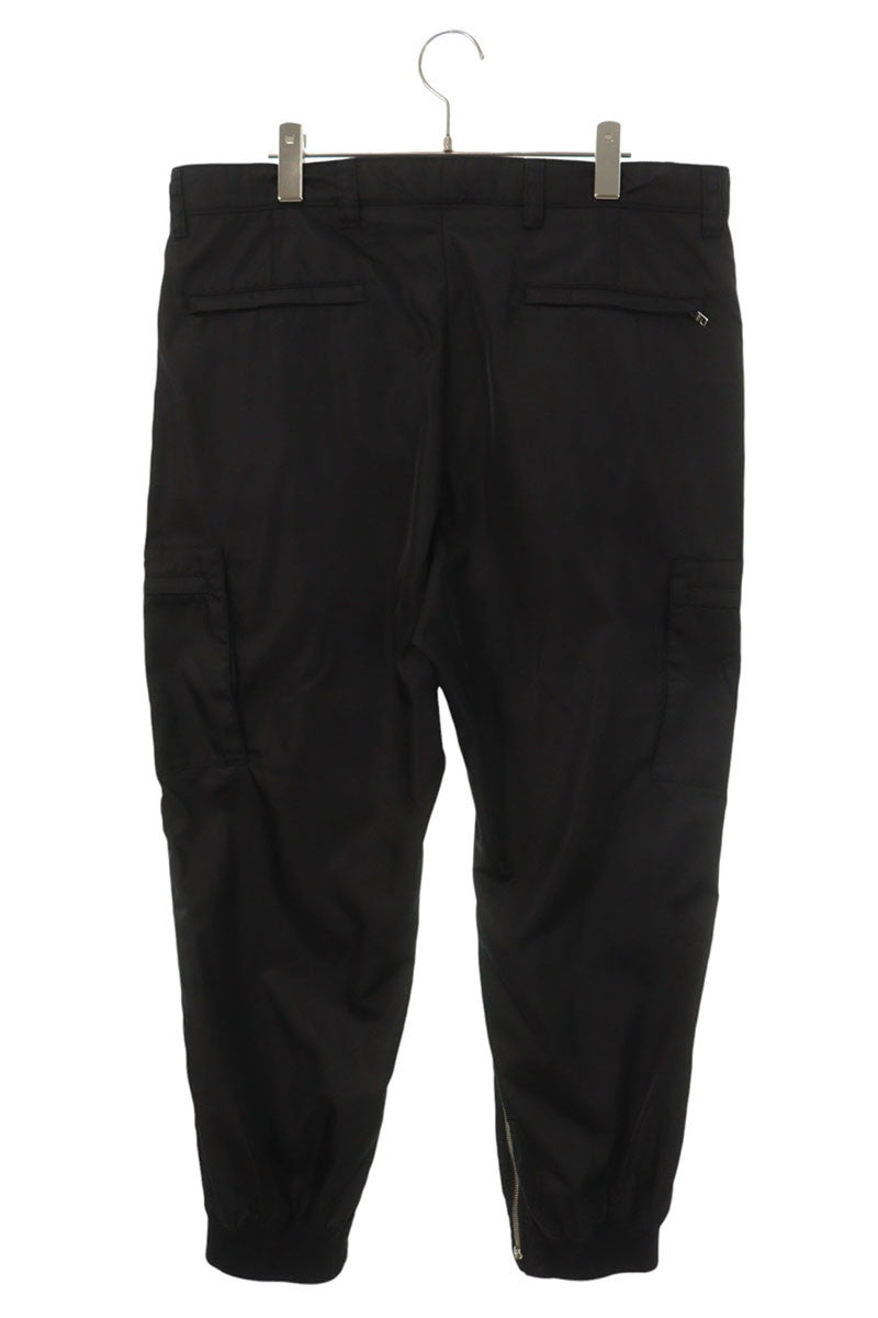 PRADA Triangle Logo Recycled Nylon Pants Size 52