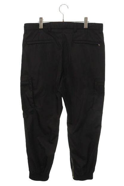 PRADA Triangle Logo Recycled Nylon Pants Size 52