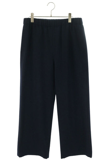 GUCCI Logo Patch Wool Pants Navy Size 48
