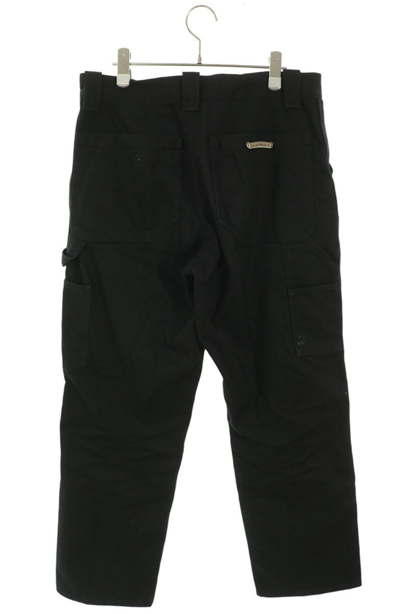 Chrome Hearts Carpenter Double Pants Black/Silver Size 32