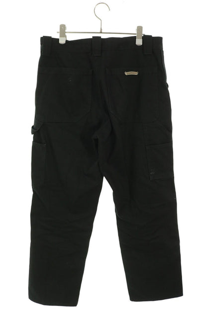 Chrome Hearts Carpenter Double Pants Black/Silver Size 32