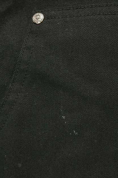 Chrome Hearts Carpenter Double Pants Black/Silver Size 32