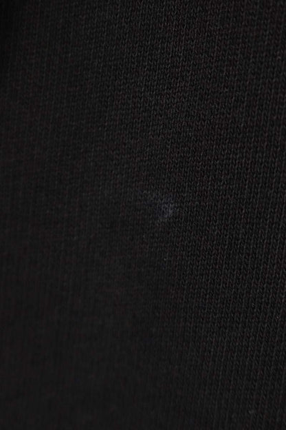 GIVENCHY Logo Embroidered Cotton Pants Black Size L