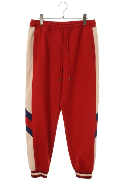 GUCCI Side Logo Track Pants Red Size M