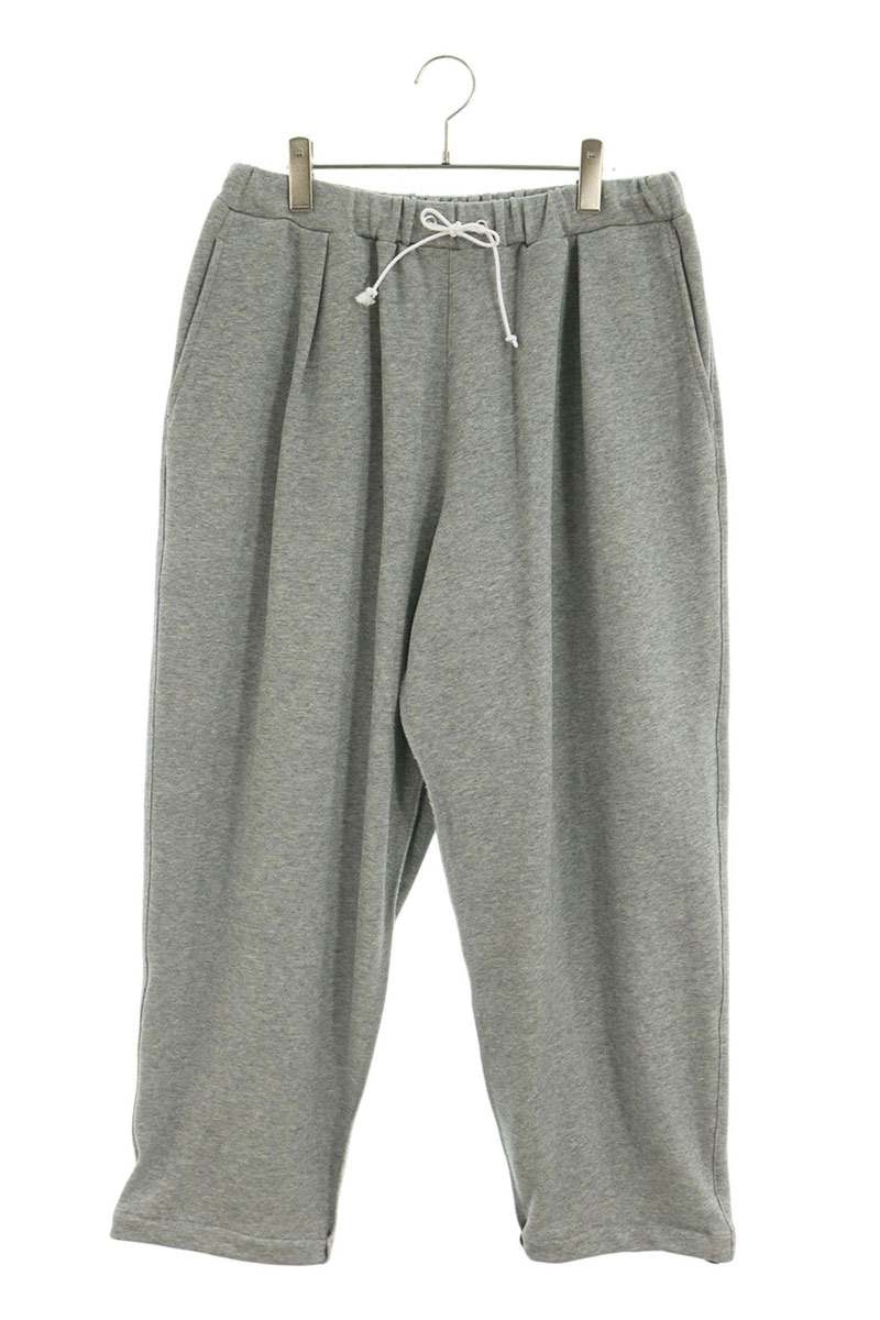 UNTRACE Cotton Sweatpants Gray Size 1