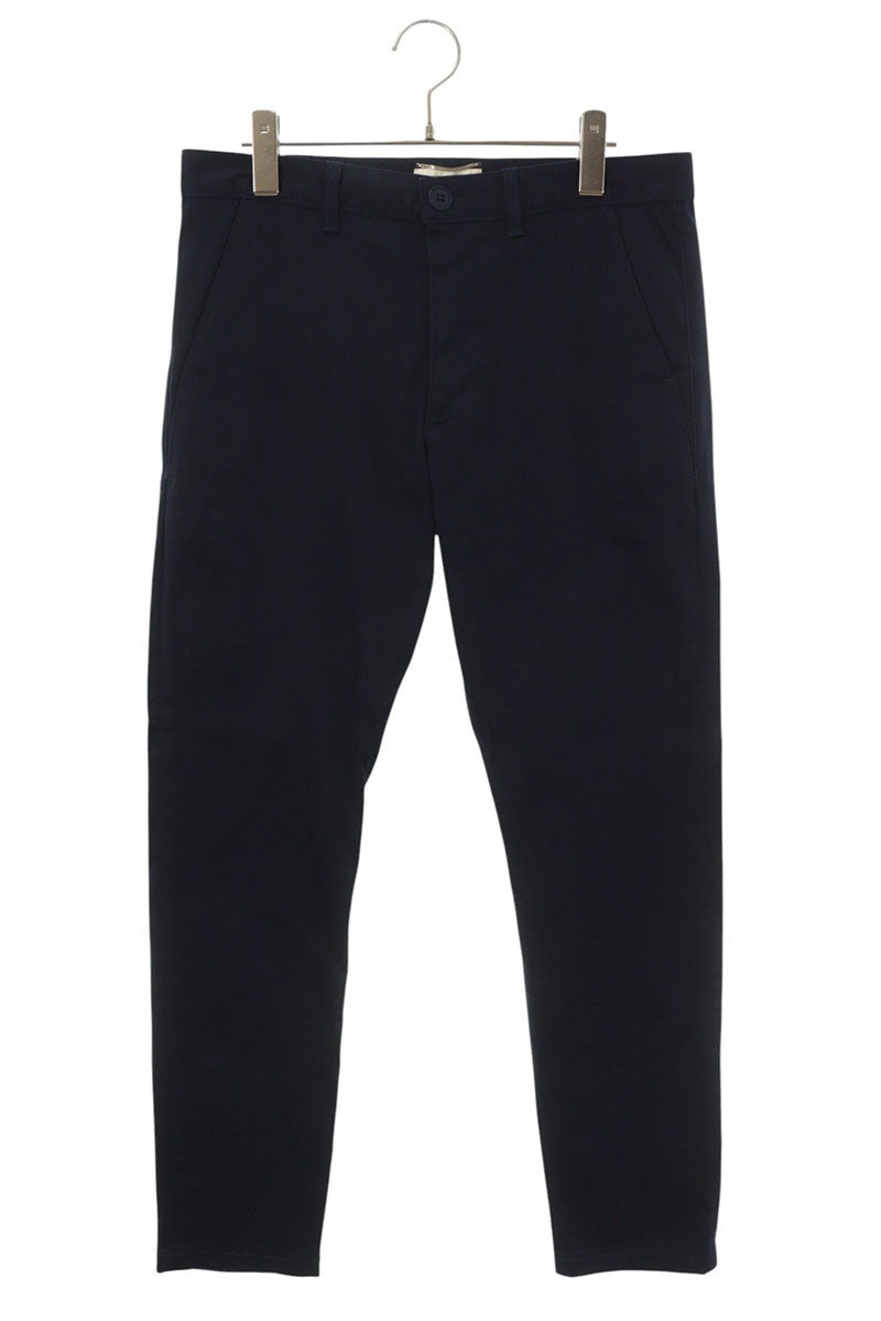 SAINT LAURENT PARIS Cotton Chino Pants Navy Size 30