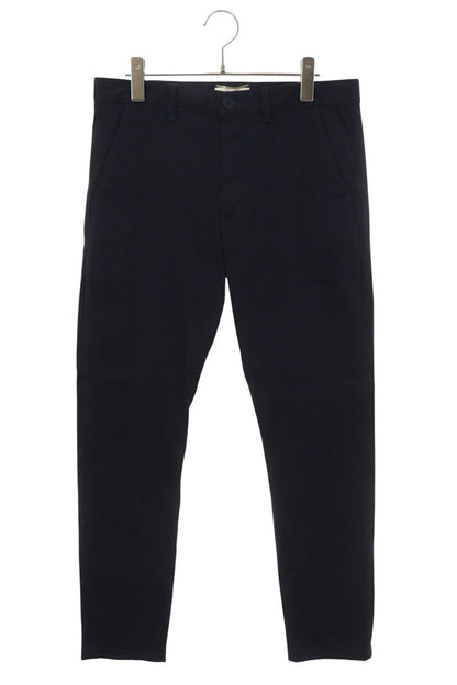SAINT LAURENT PARIS Cotton Chino Pants Navy Size 30