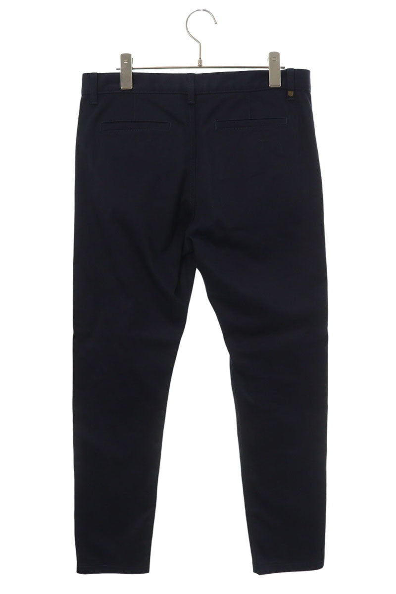 SAINT LAURENT PARIS Cotton Chino Pants Navy Size 30