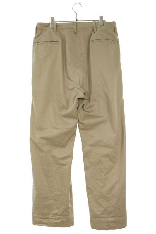 COMOLI Cotton Chino Pants Button Fly Beige Size 3