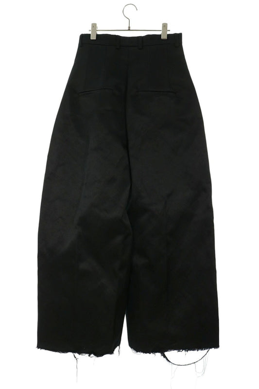 Rick Owens 23AW Dirt Cooper Wide Leg Trousers Black Size 46