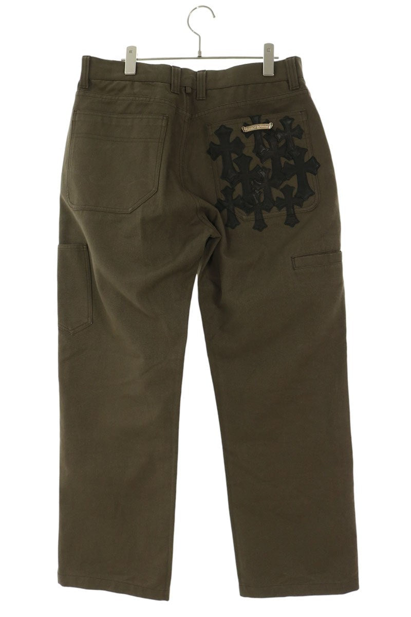 Chrome Hearts CARPENTER CEME Patch Pants Size 32 Inch