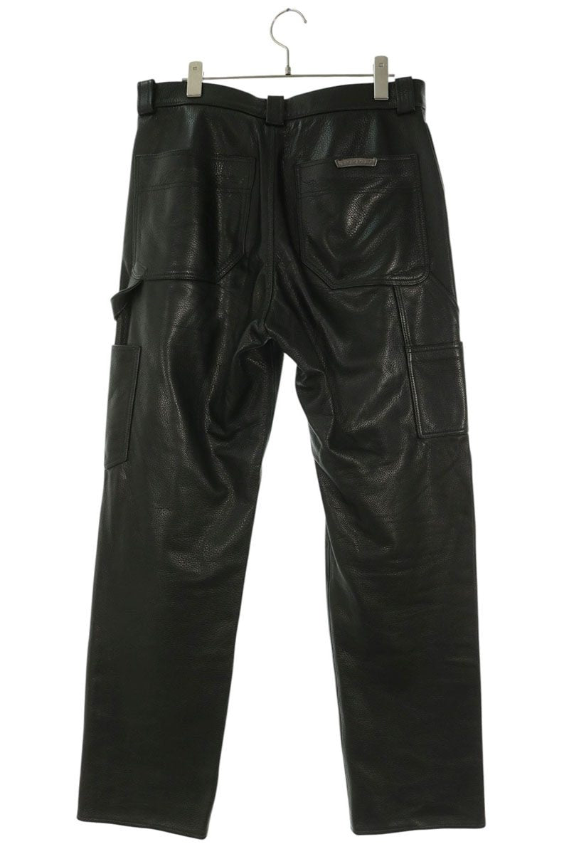 Chrome Hearts Carpenter Flerknee Leather Pants Size 31 Inch