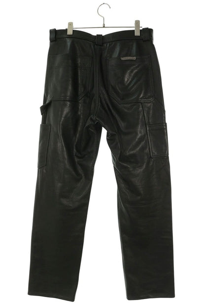 Chrome Hearts Carpenter Flerknee Leather Pants Size 31 Inch