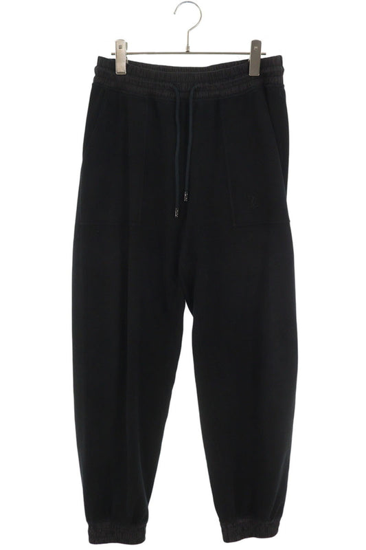 LOUISVUITTON 23SS Monogram Hybrid Sweatpants Black Size M