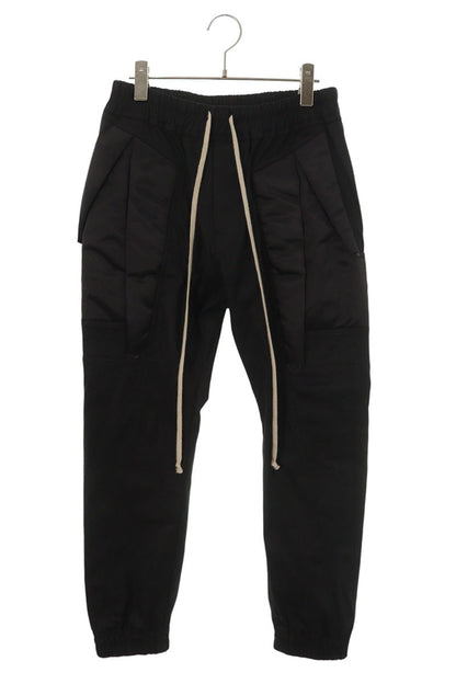 Rick Owens 22SS Black Fog Biker Joggers Size 48