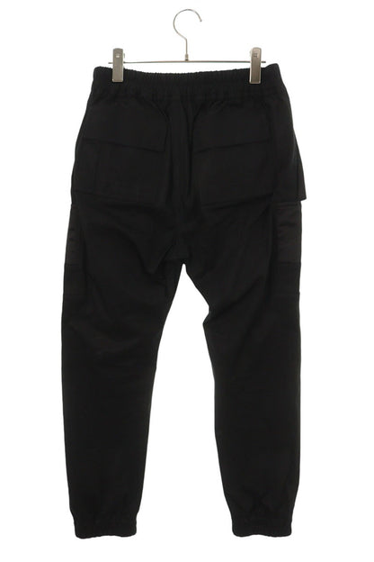Rick Owens 22SS Black Fog Biker Joggers Size 48