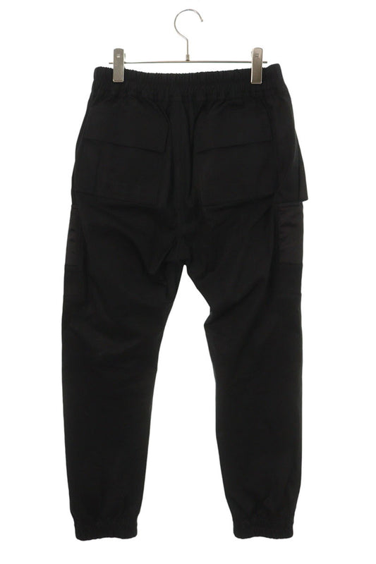 Rick Owens 22SS Black Fog Biker Joggers Size 48