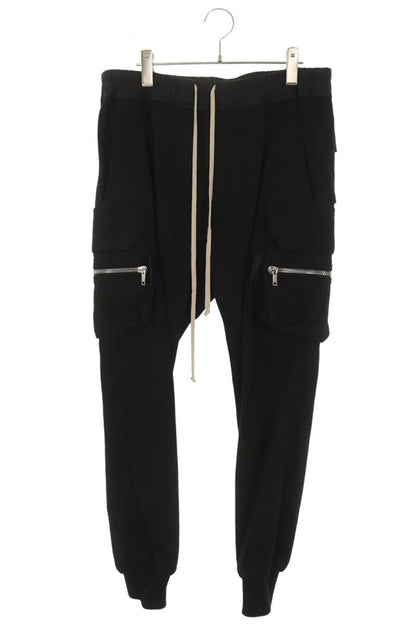 Rick Owens 23AW Mastodon Cargo Cotton Pants Black Size 52