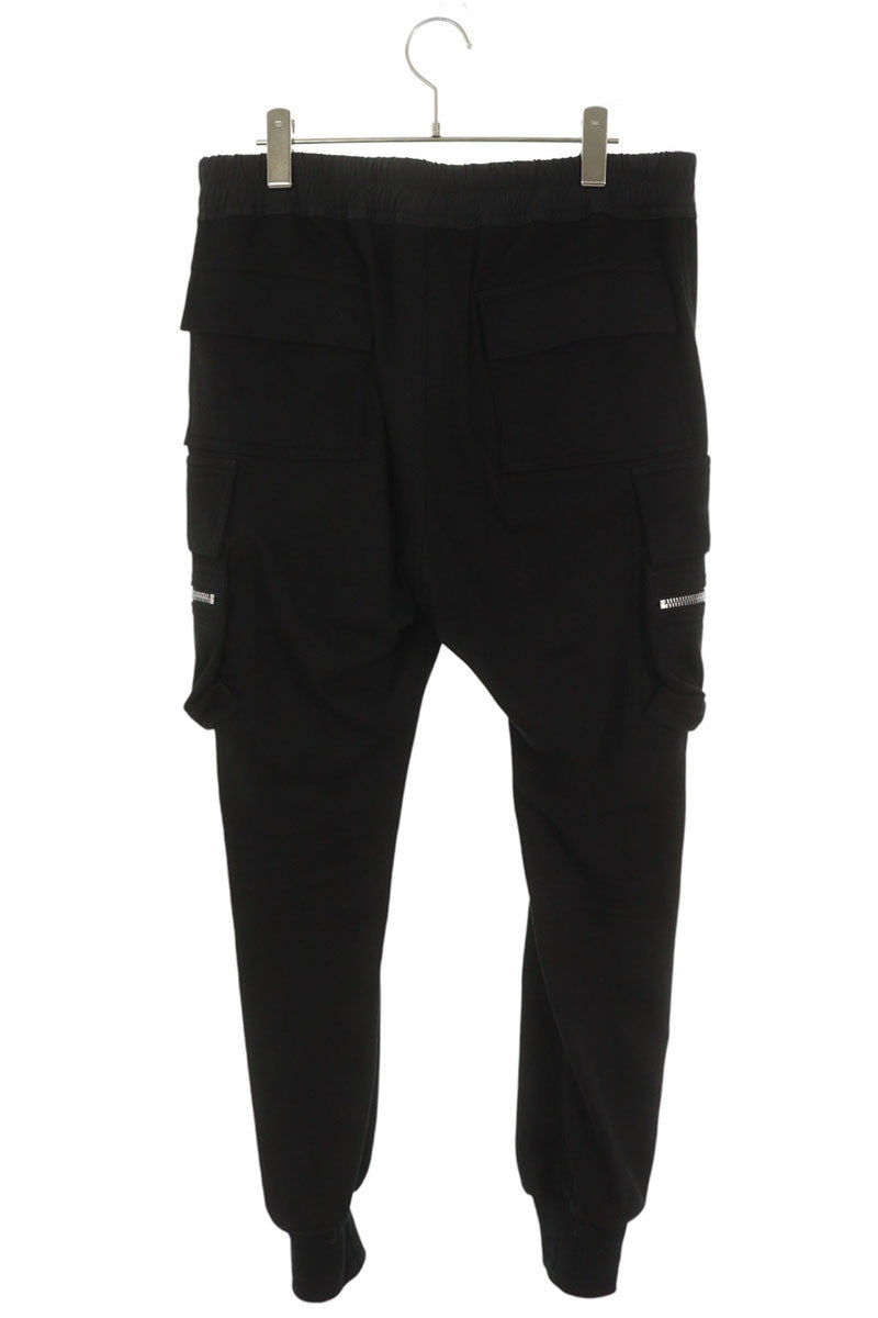Rick Owens 23AW Mastodon Cargo Cotton Pants Black Size 52