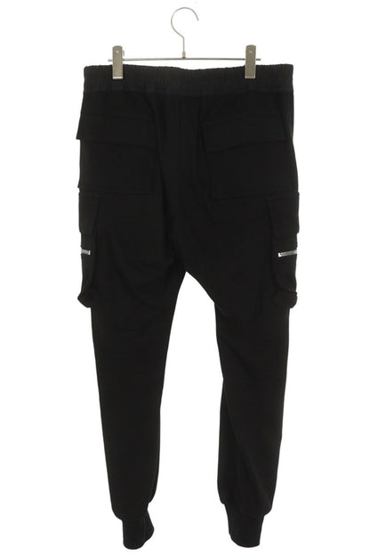 Rick Owens 23AW Mastodon Cargo Cotton Pants Black Size 52