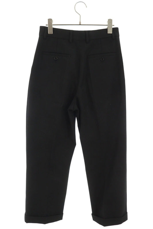 CELINE Wool Blend Slacks Black Size 44