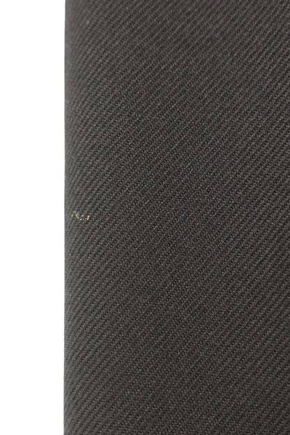 CELINE Wool Blend Slacks Black Size 44