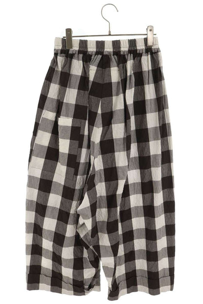 toogood THE BAKER TROUSER Check Pants White Black Size M