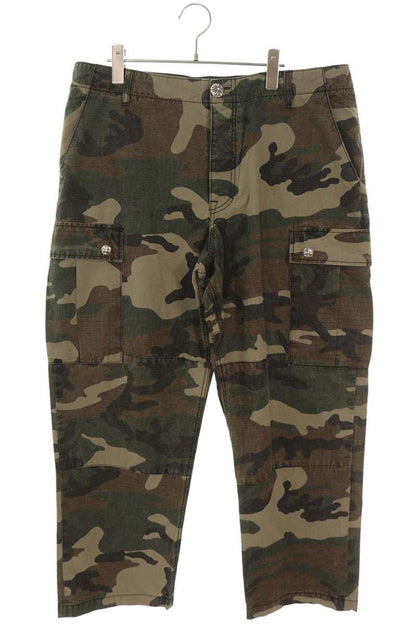 Chrome Hearts DEVIL DOG Camo Cross Patch Pants Size 36