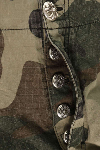 Chrome Hearts DEVIL DOG Camo Cross Patch Pants Size 36