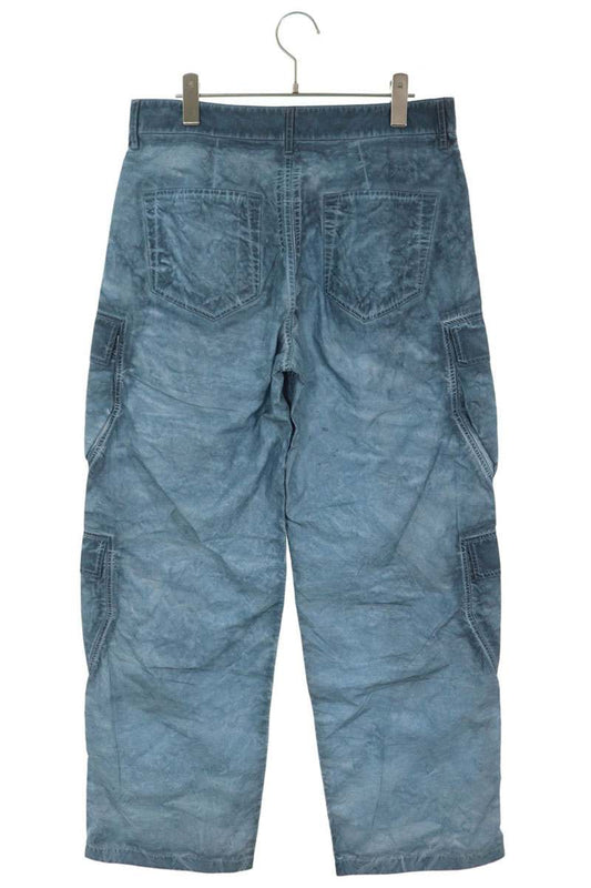 DRKSHDW 25SS PF Double Cargo Cotton Pants Blue Size 28